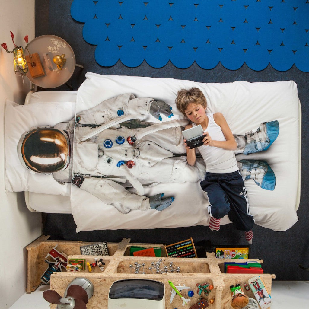 snurk bettwaesche astronaut