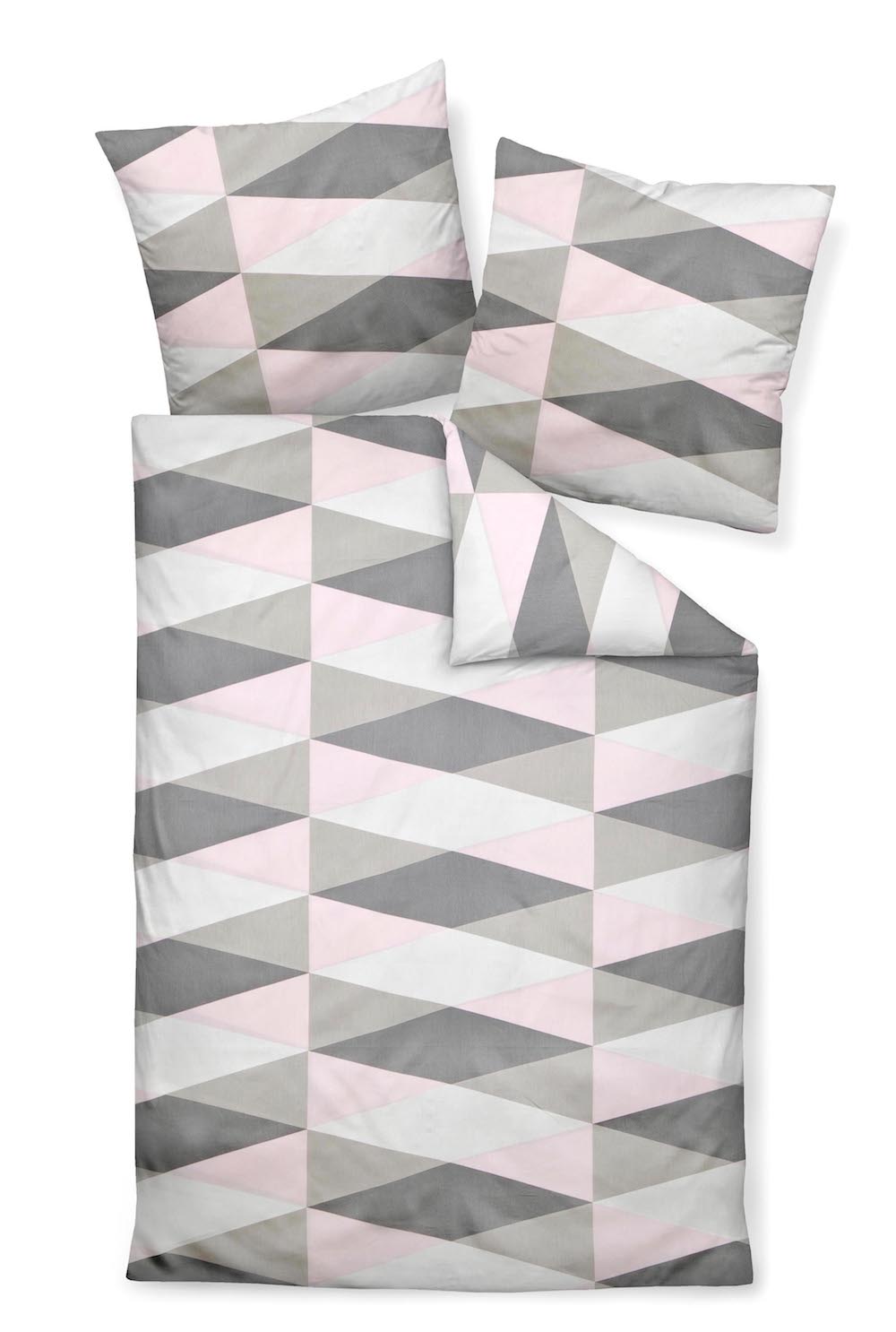 bettwaesche janine rosa taupe mako satin