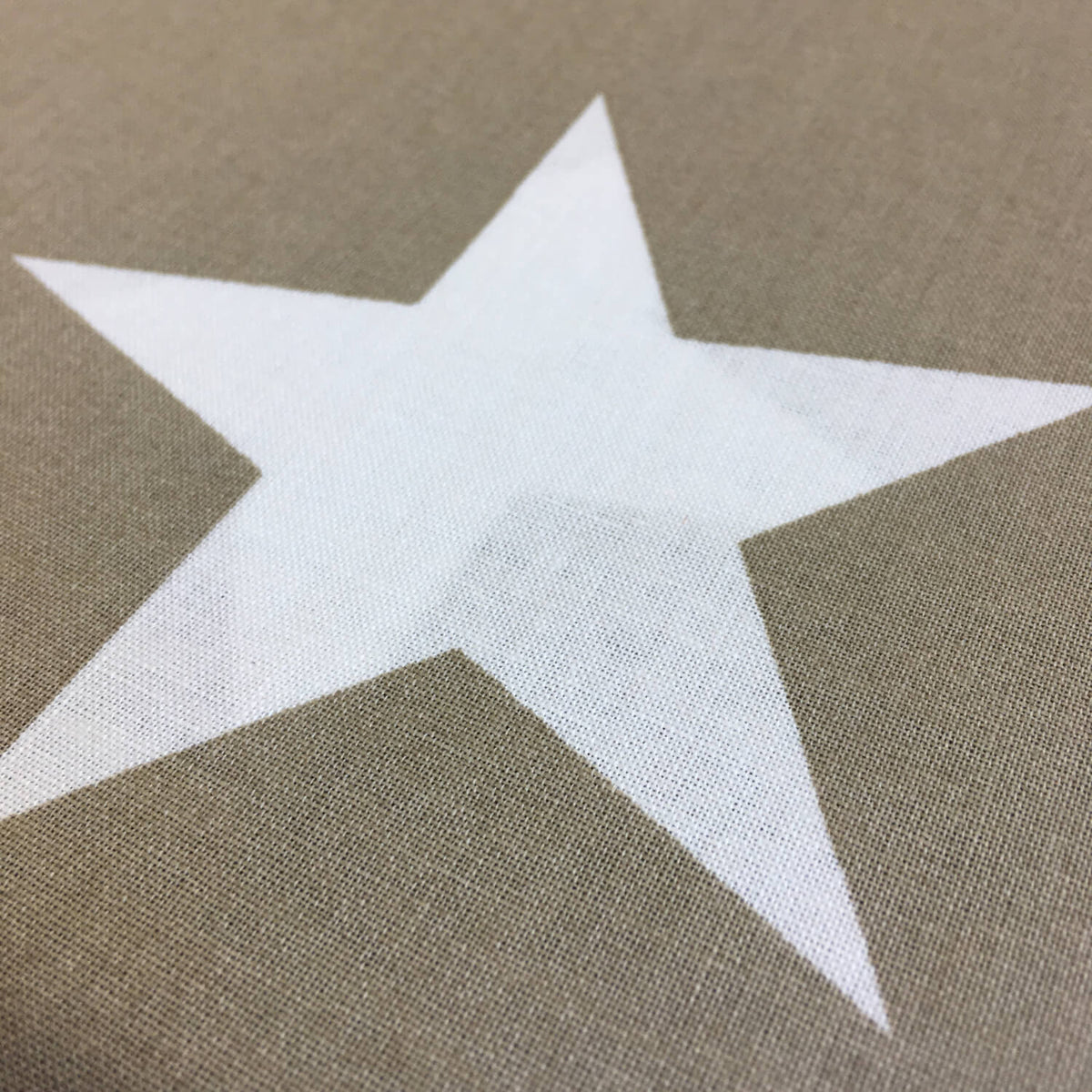 Trend Bettwäsche Stars Beige Braun Wendeoptik 135x200 cm