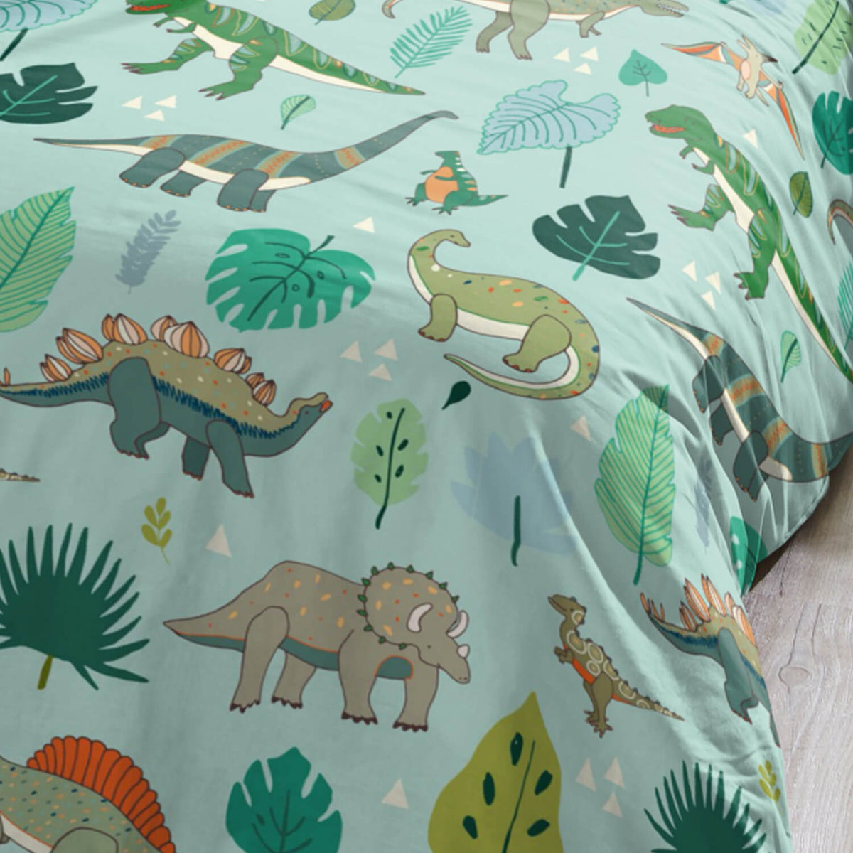 bettbezug kissenbezug trendy bedding dinozeit t rex