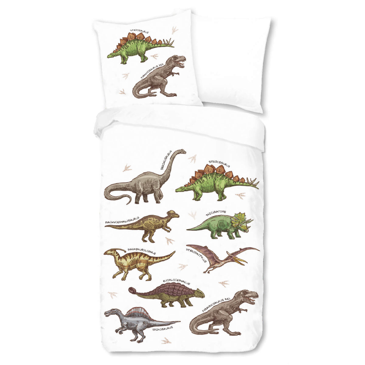 dino bettwaesche t rex sleep and dream tiermotiv