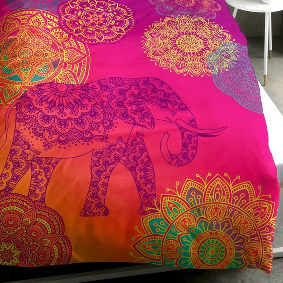 Sister S. Bettwäsche Noida Bunt Elefant Mandala