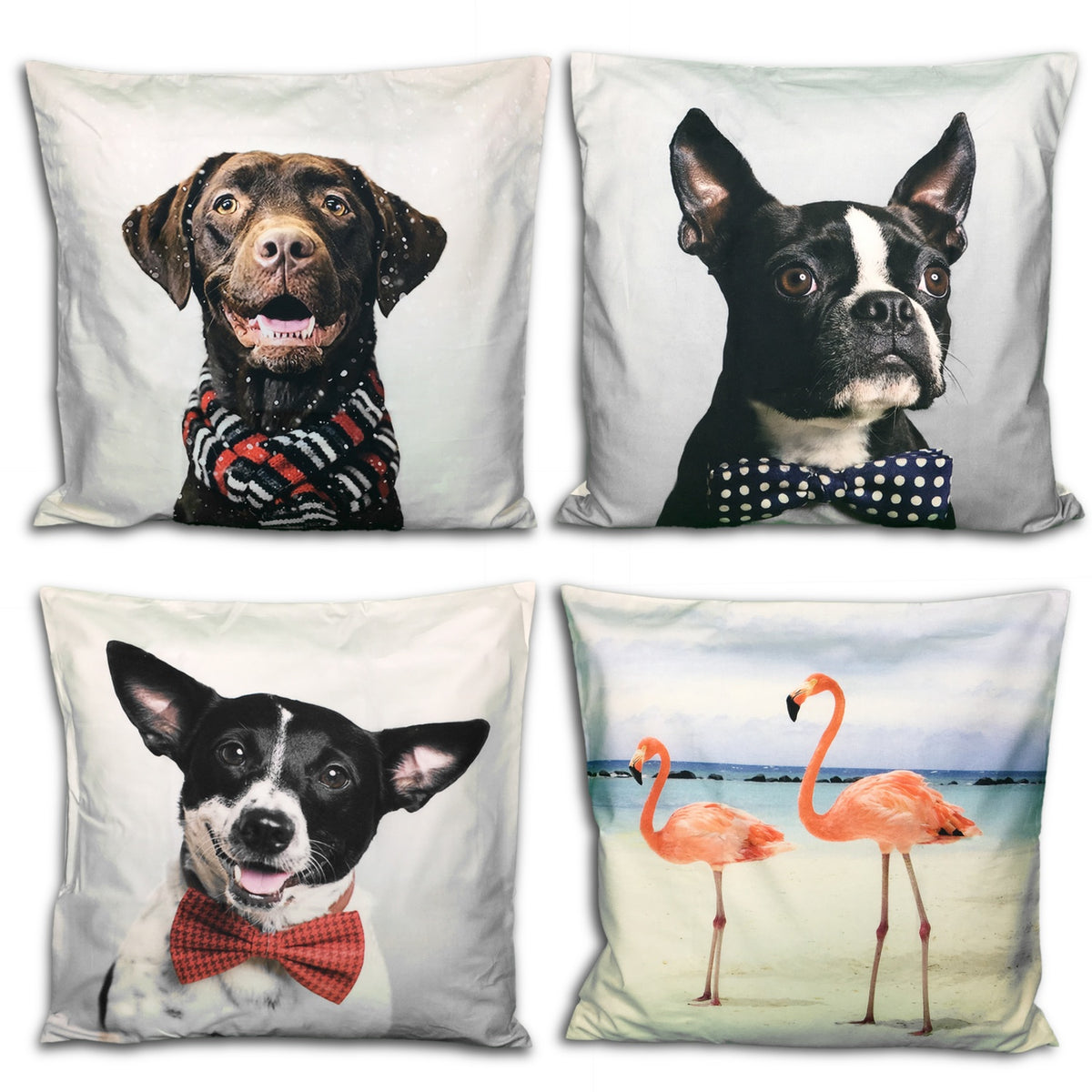 Schwanberg Kissenbezüge Kissenhüllen Tiere Wildnis Jungle Strand 50x50 cm