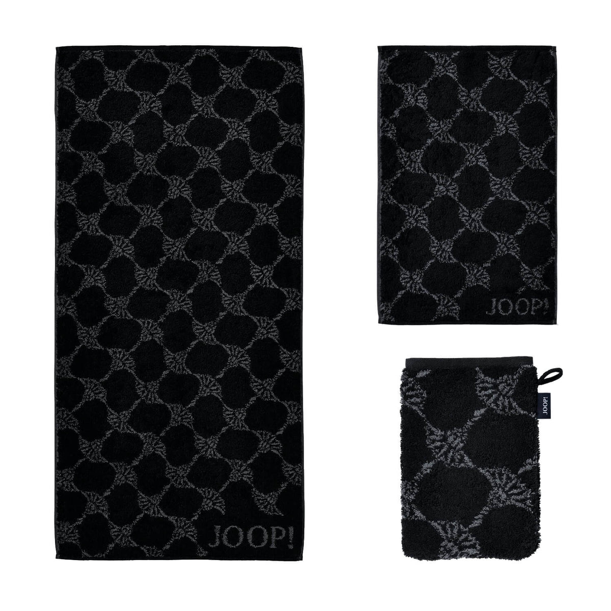 joop frottiertuecher 1611 90 schwarz classic cornflower