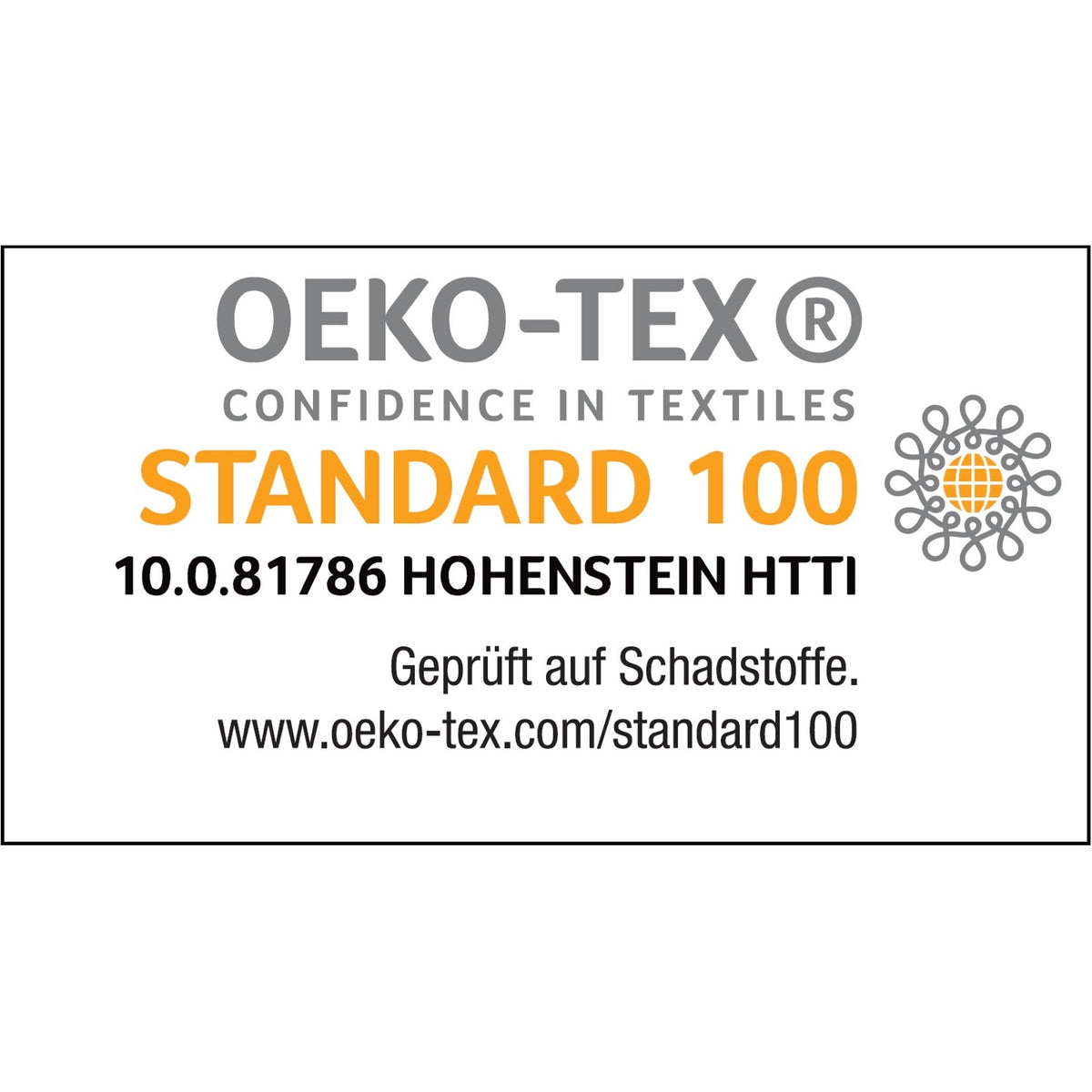 casatex oeko-tex standard 100