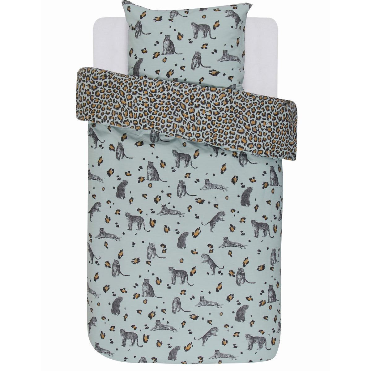 covers & co bettwaesche roar leopard safari wild tier