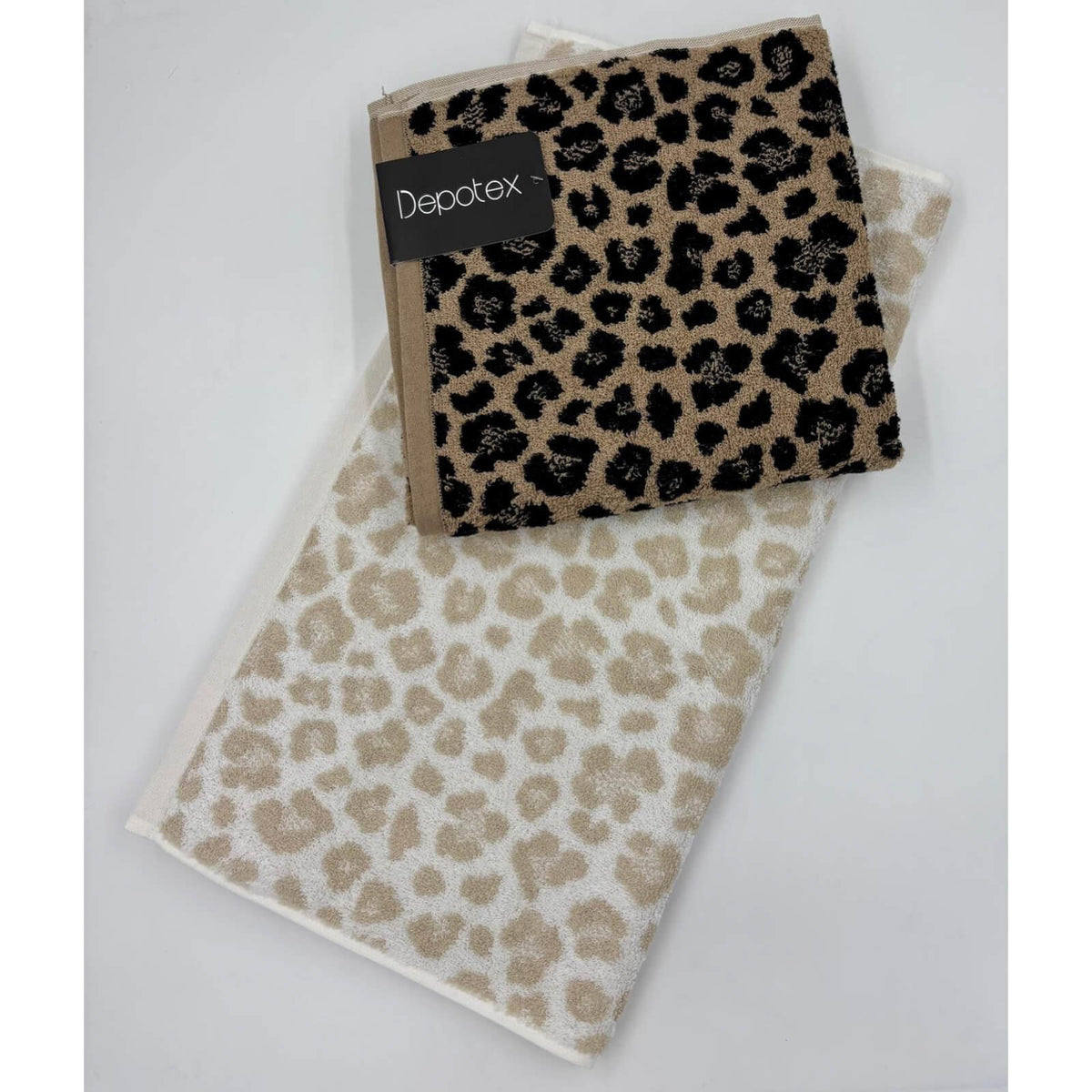 handtuch liegetuch jacquard baumwolle tierprint