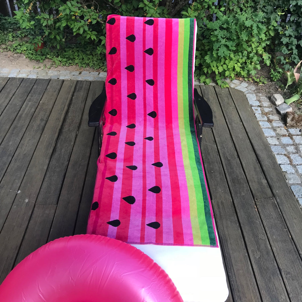 Dreams Jacquard Strandlaken Wassermelone 90x180 cm