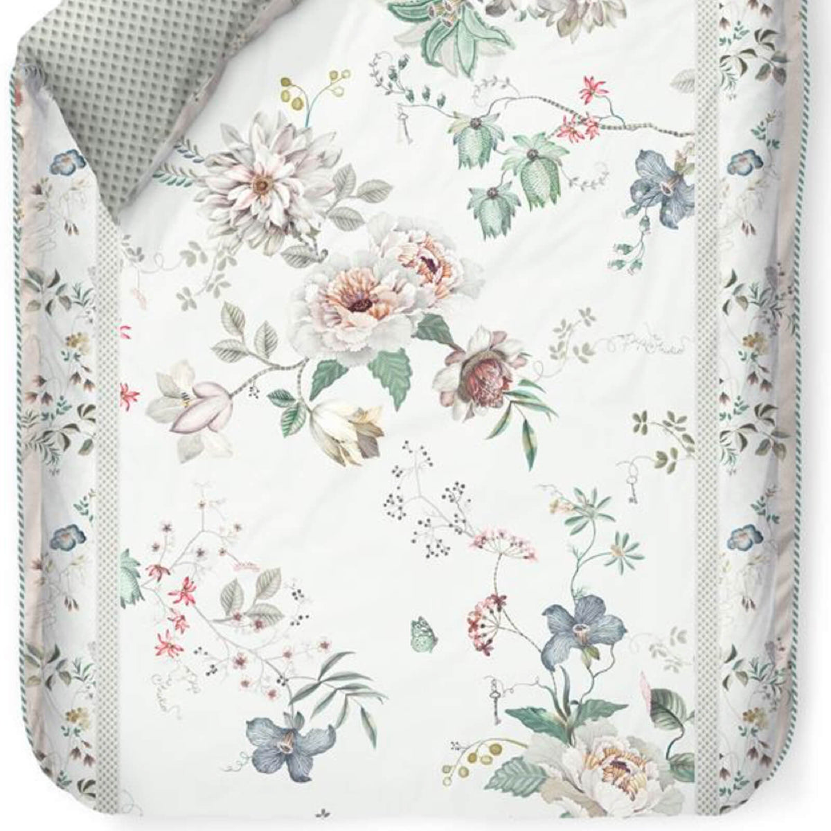 bettgarnitur bettwaesche blumen blueten tokyo bouquet
