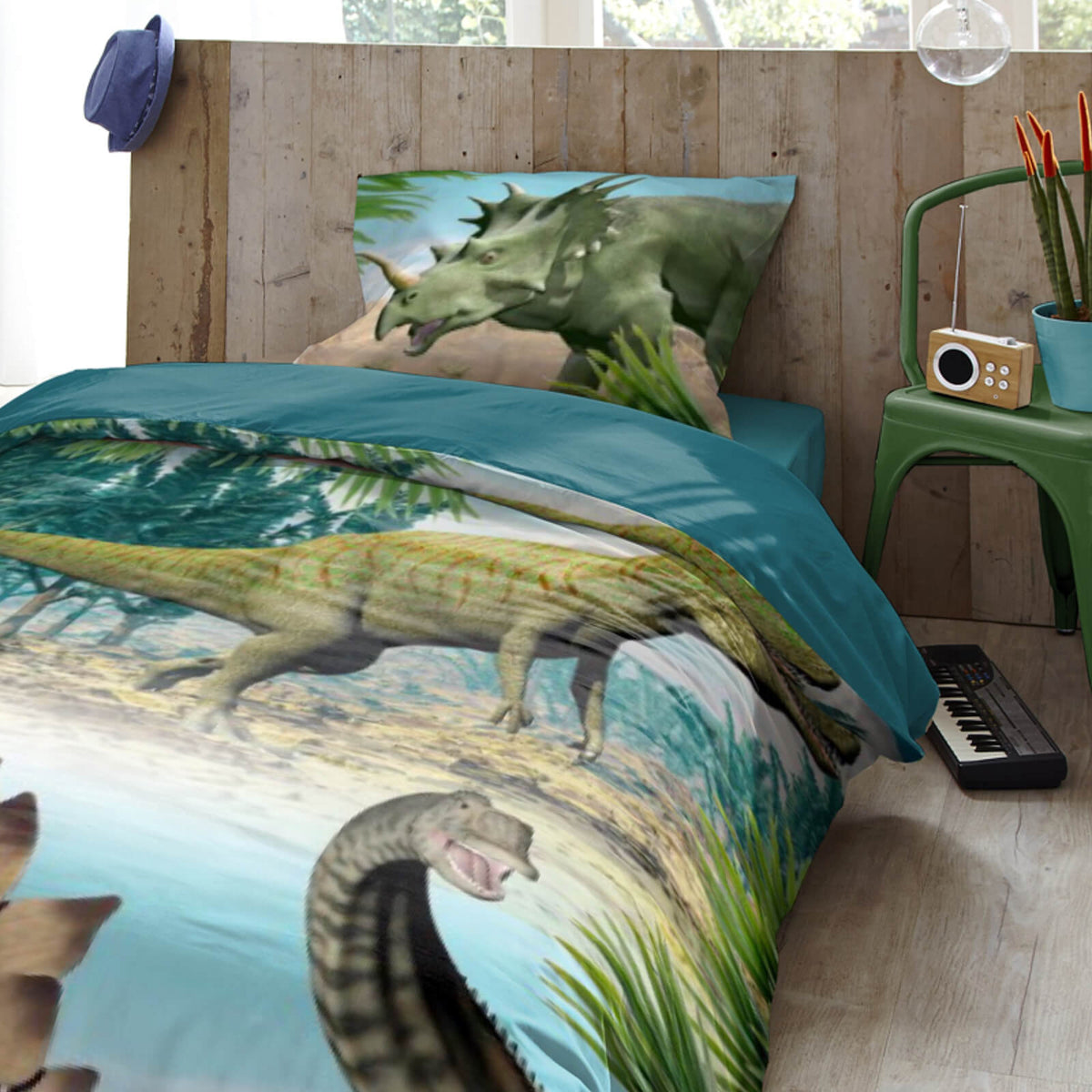 deckenbezug kissenbezug dinosaurier dinos urzeit t-rex