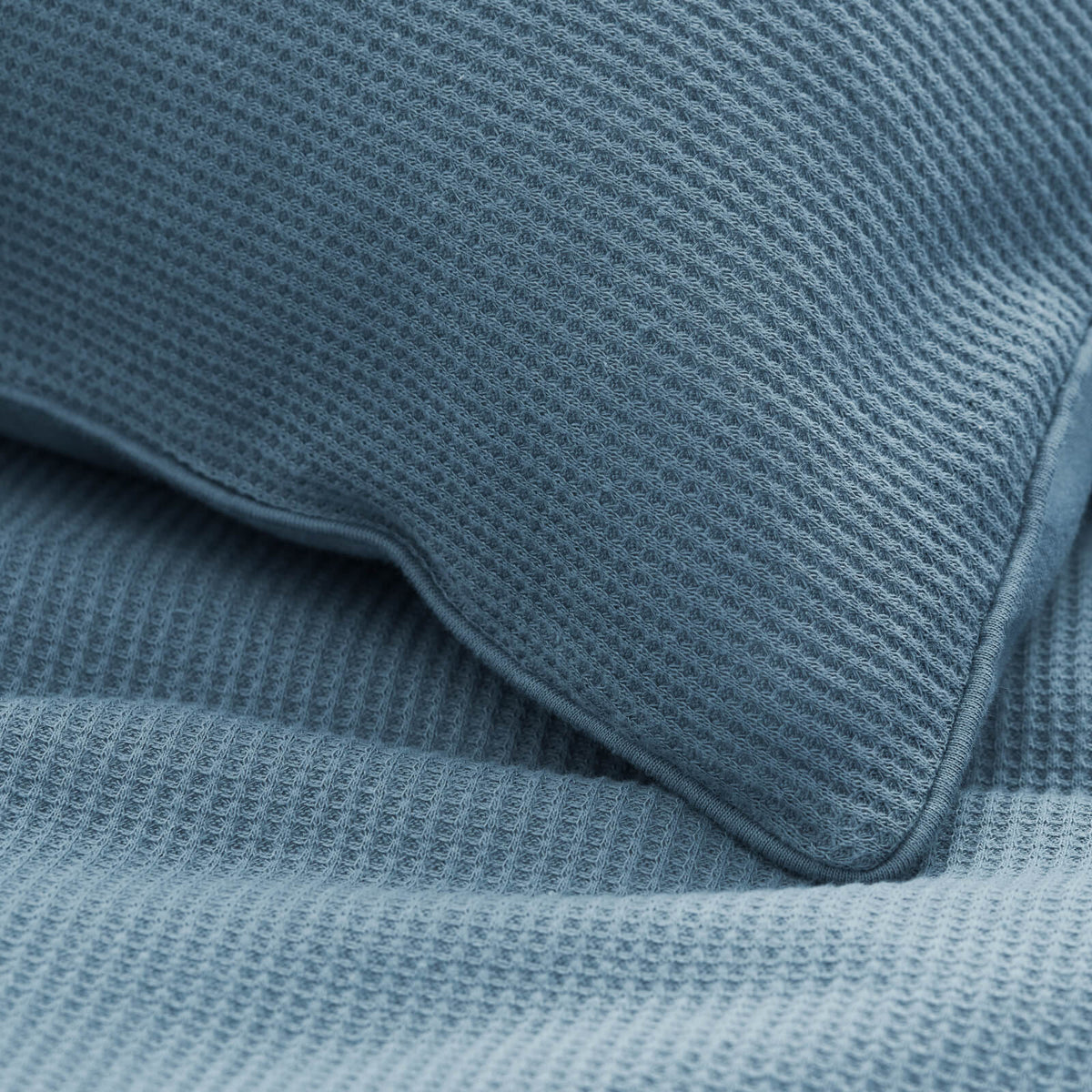 bettwaesche elvor struktur zweiseitig blau baumwolle jersey