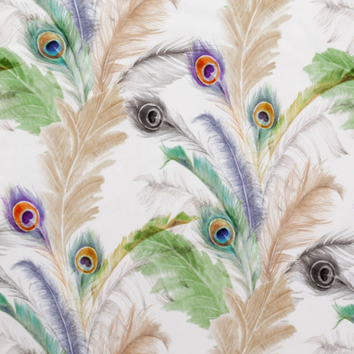 bettwaesche federn auge bunt mako satin