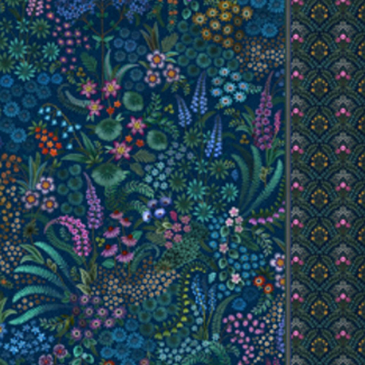 bettgarnitur bettwaesche blumen natur wendedesign
