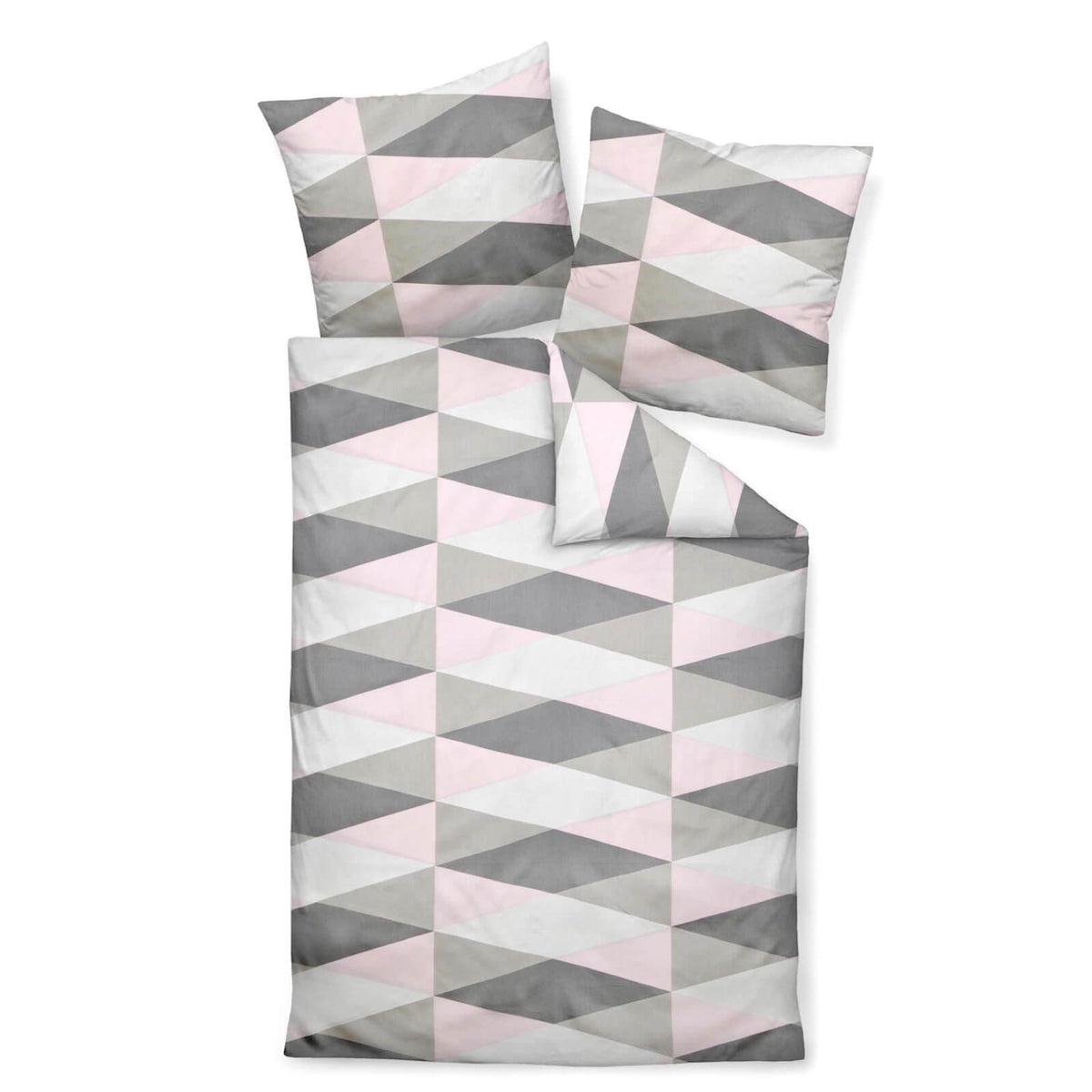 bettwaesche janine rosa taupe mako satin