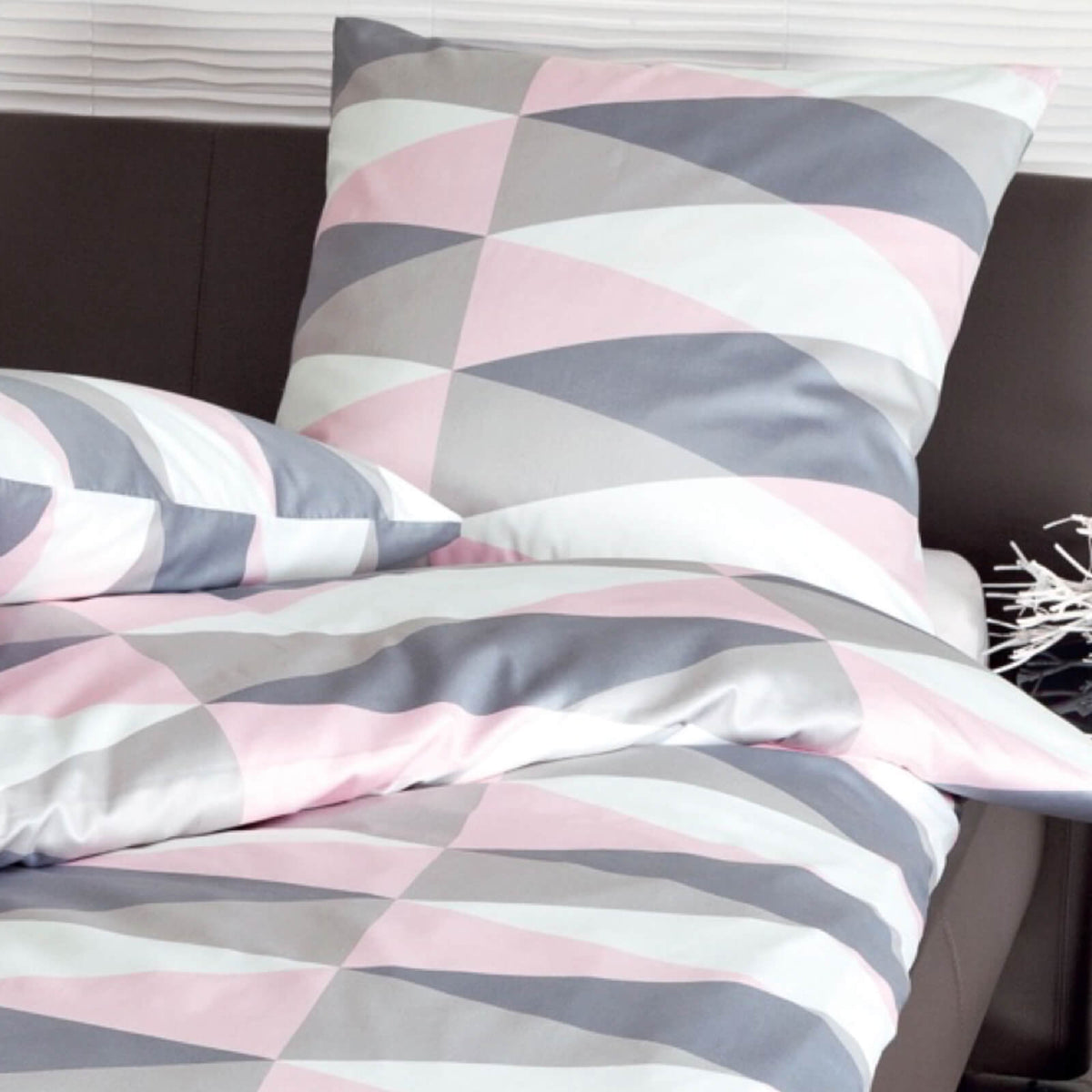bettwaesche janine rosa taupe mako satin