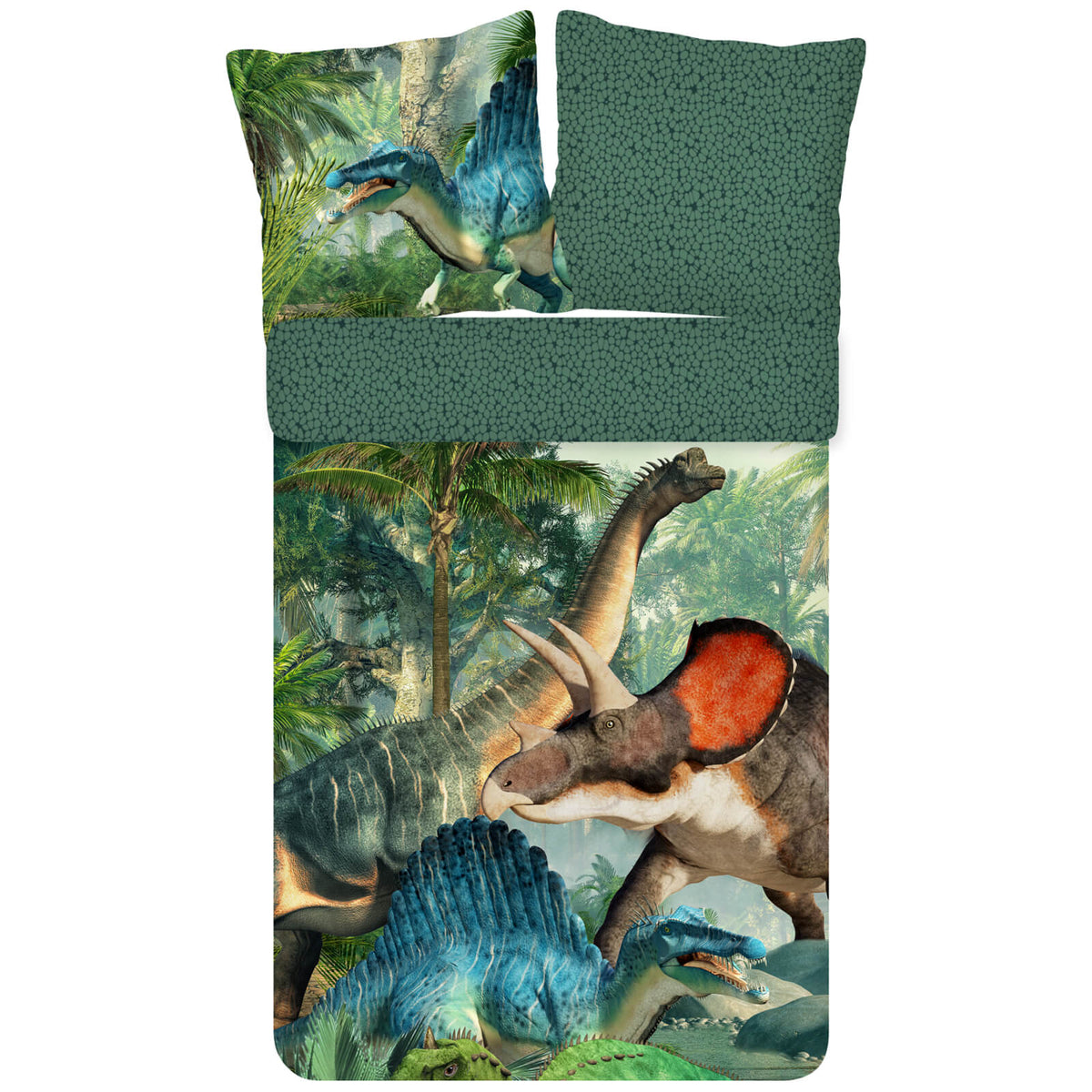 bettwaesche dinosaurier wendeoptik dinosaurier