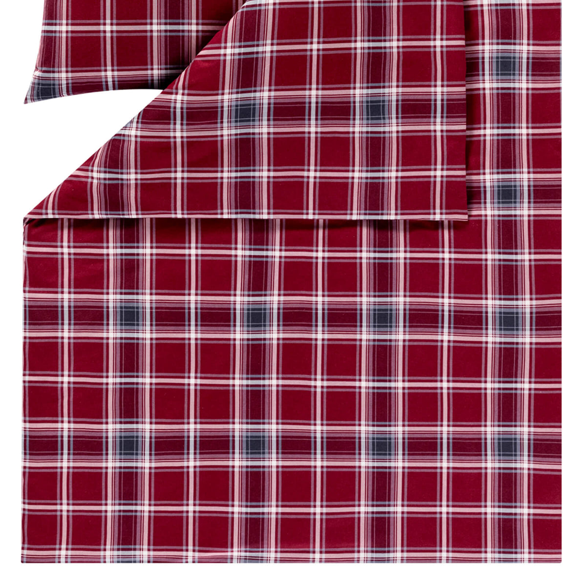 bettwaesche bettgarnitur karo muster flanell