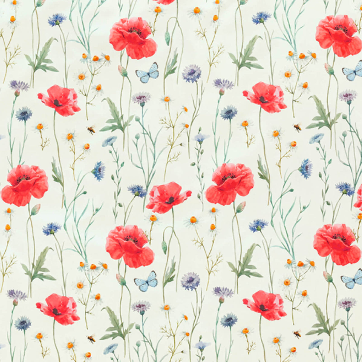 bettwaesche blumen pflanzen klatschmohn gebluemt