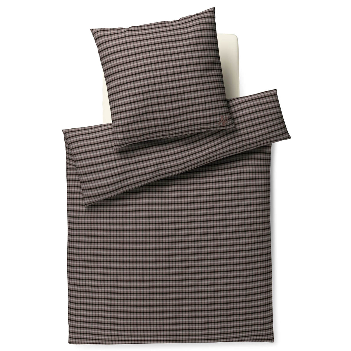 bettwaesche soft karo joop mocca