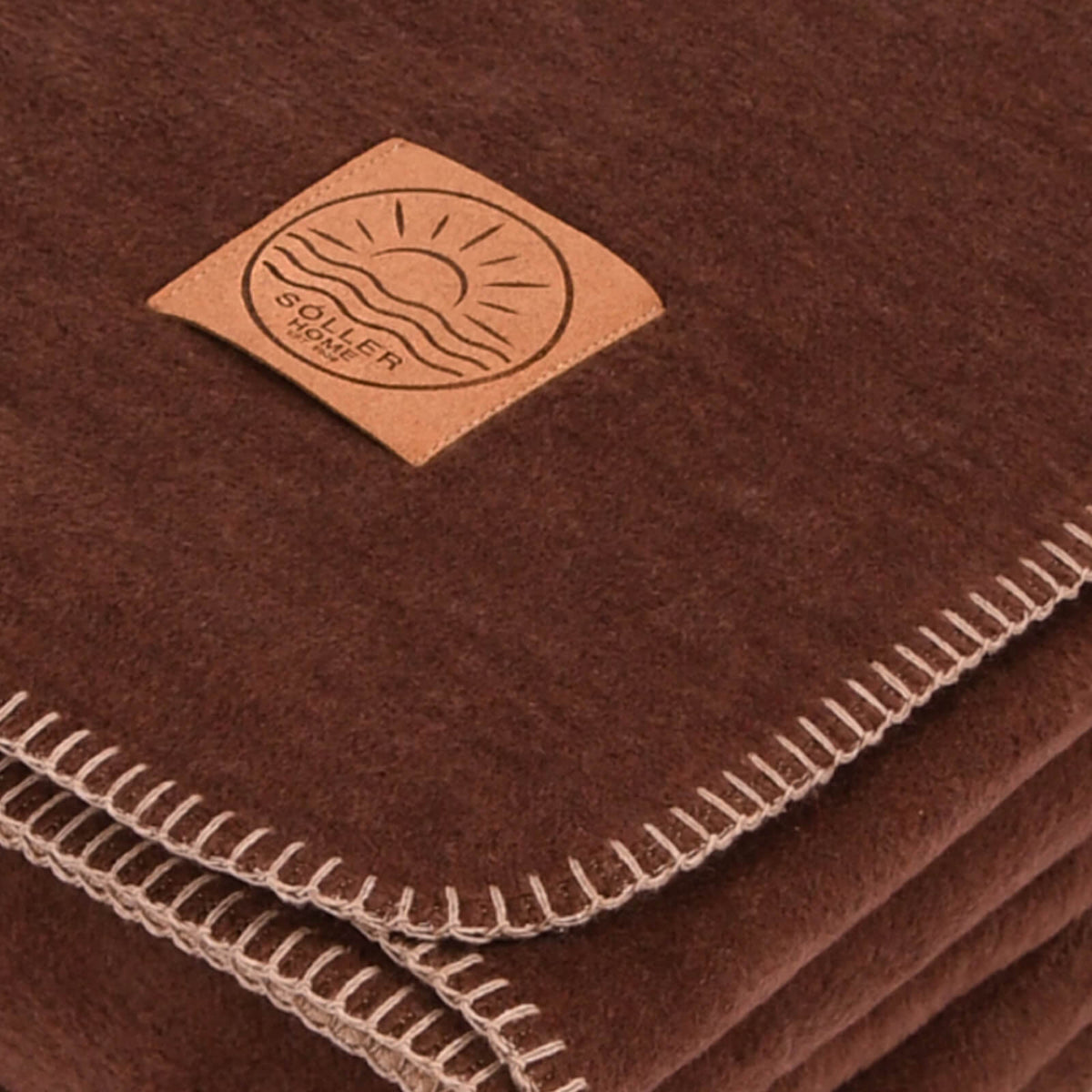 wohndecke kuscheldecke zweifarbig grau taupe