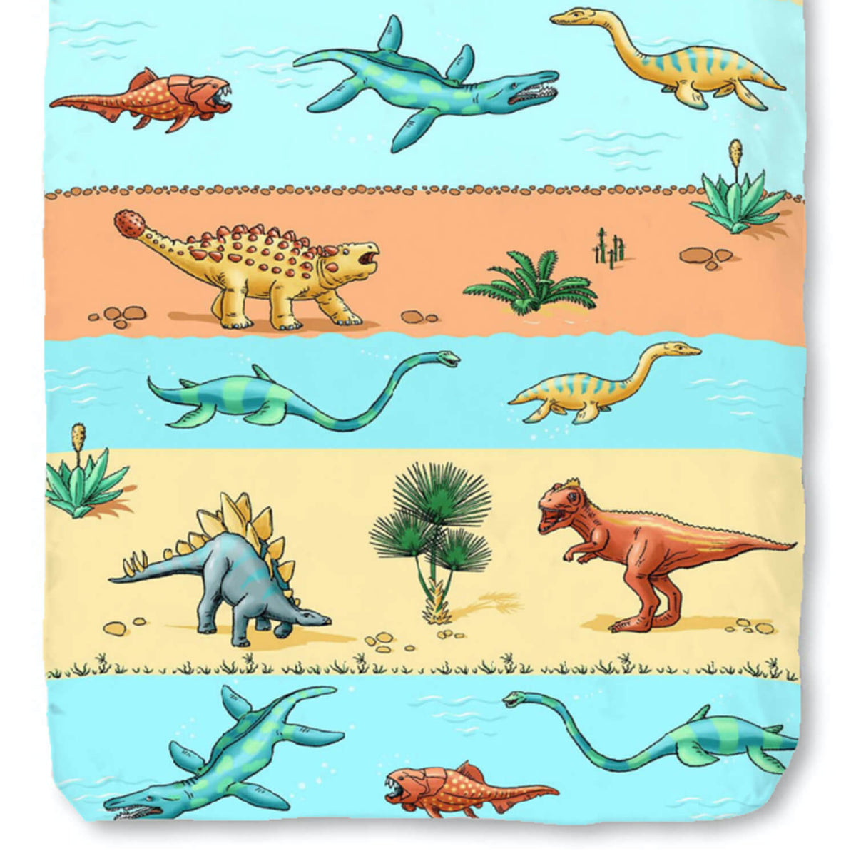 dinosaurier bettwaesche espico saurier