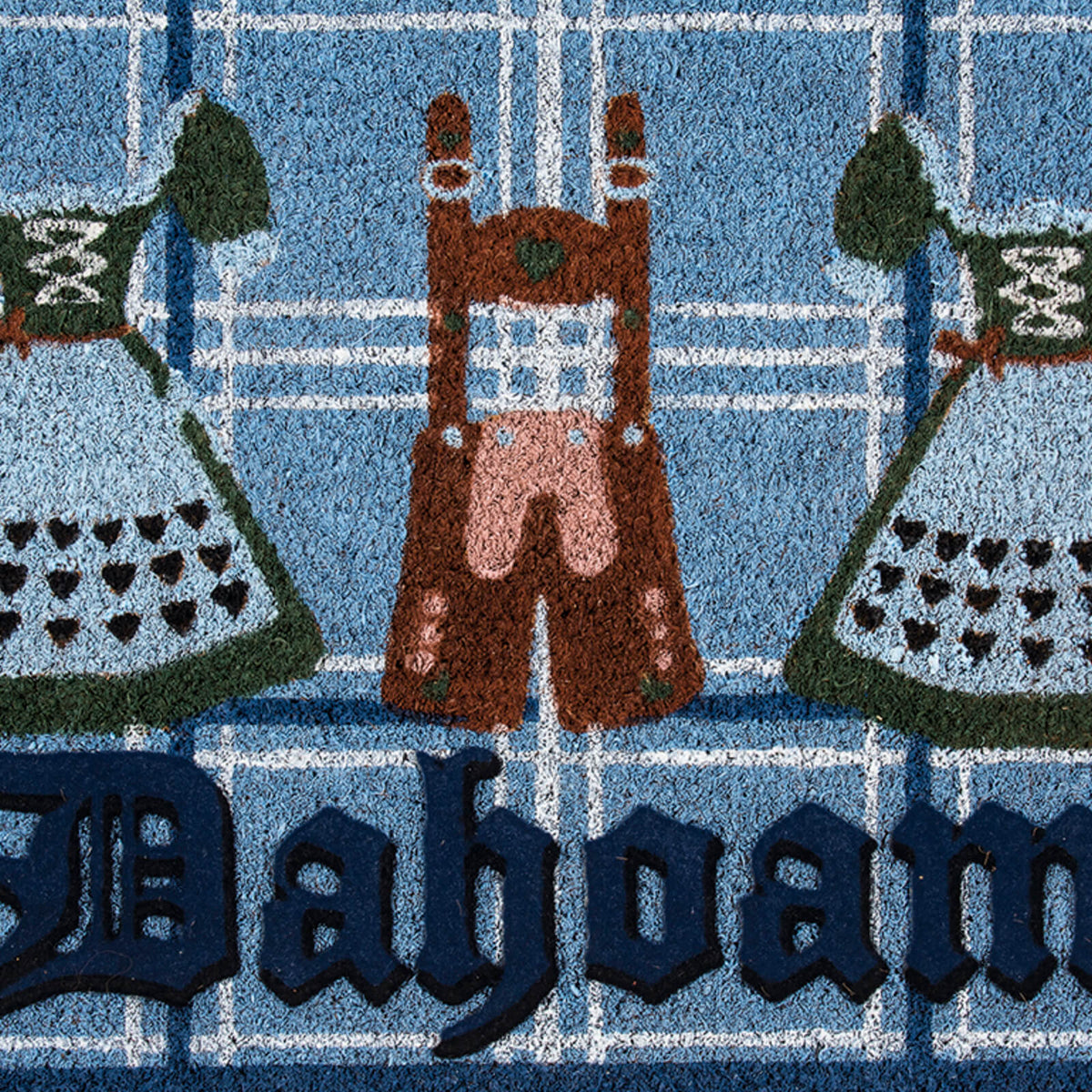 tuervorleger vorleger dirndl lederhose