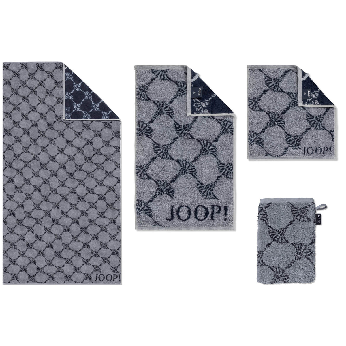 frottiertuch abtrockentuch joop classic cornflower denim 1611 19