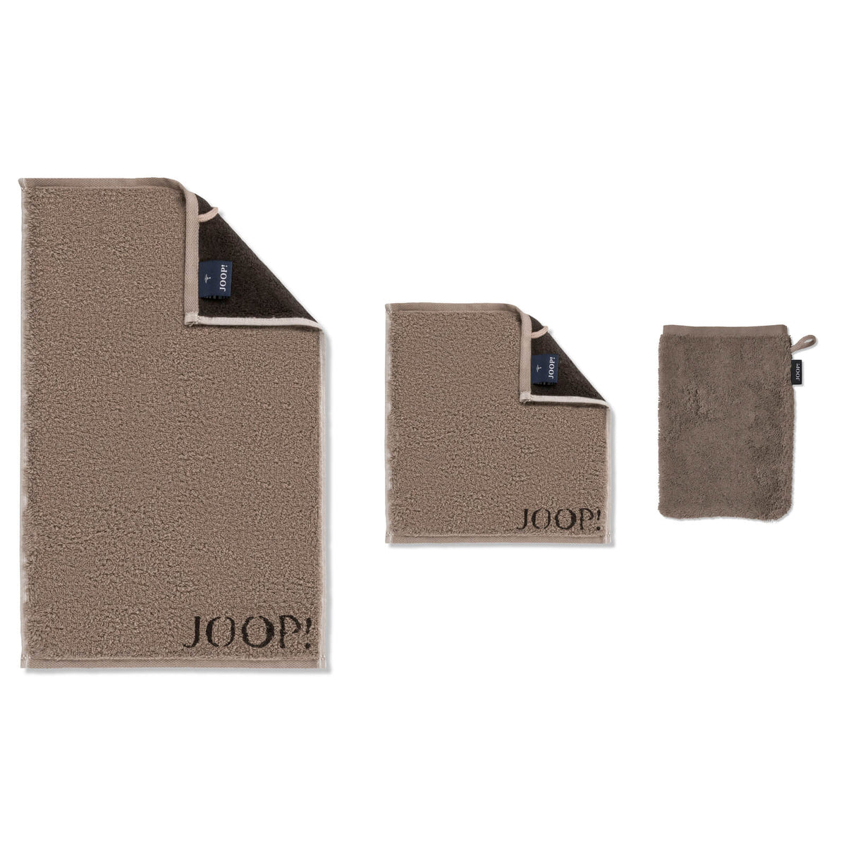 frottiertuch abtrockentuch joop classic doubleface mocca 1600 39