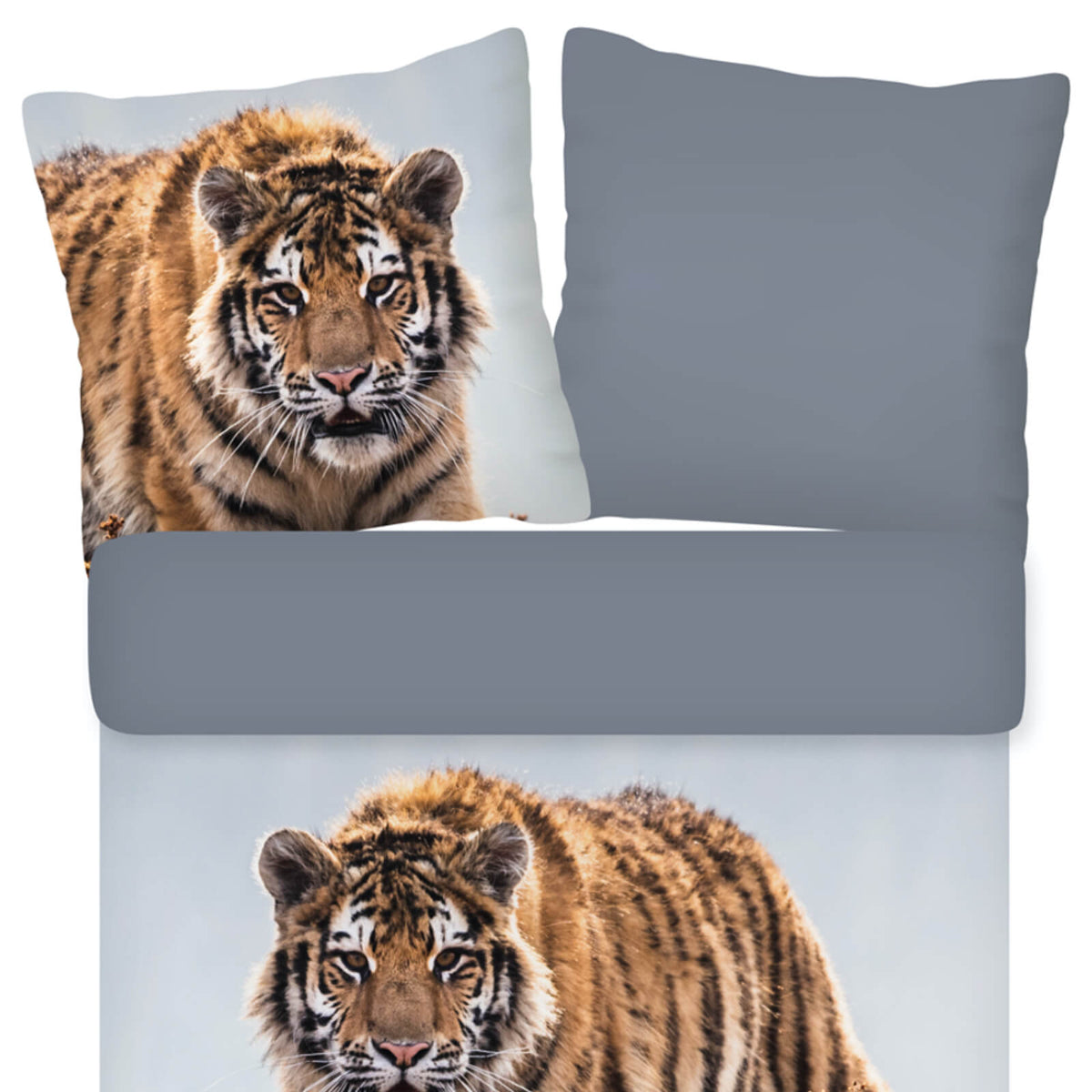 bettwaesche raubtier tiger steppe wildnis