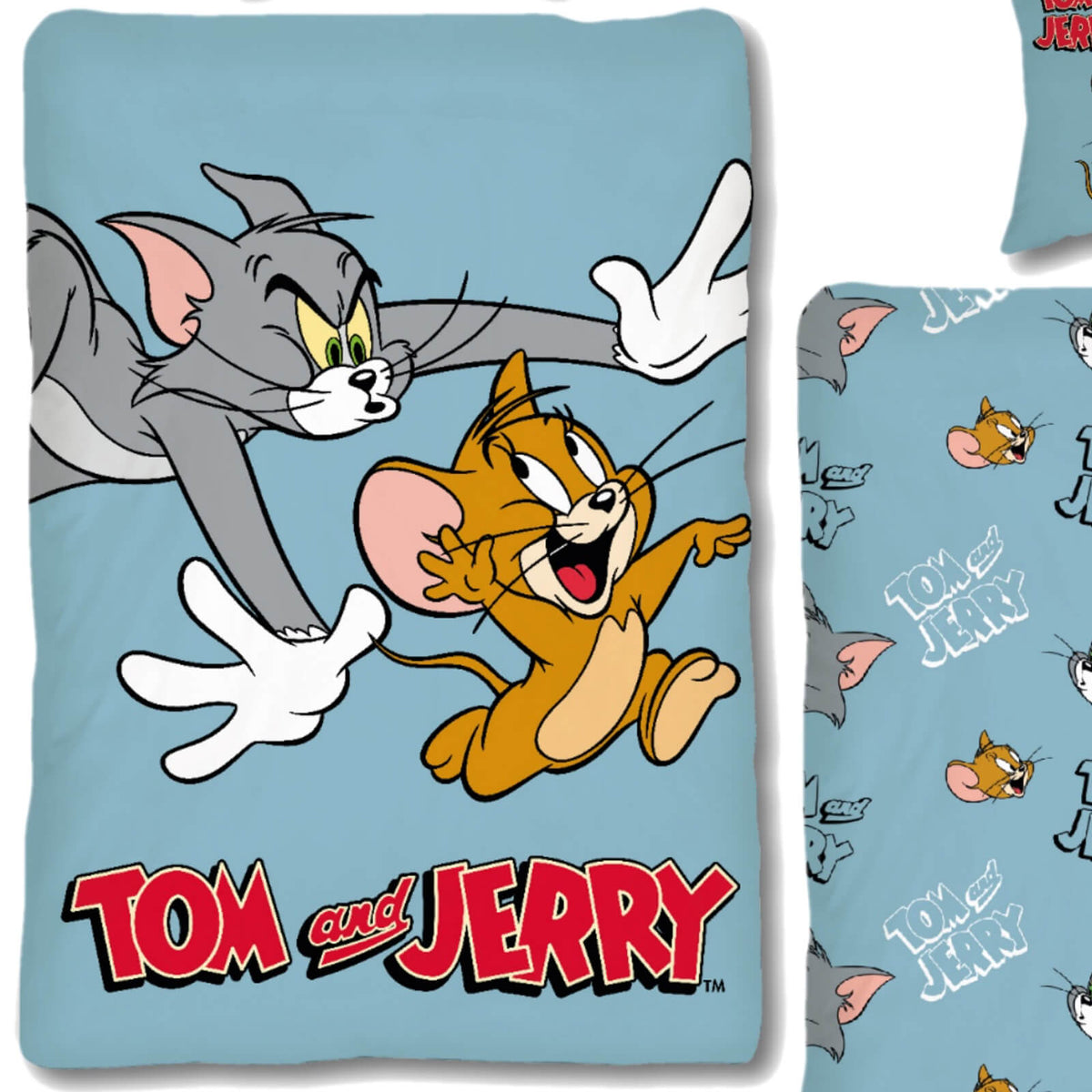 bettwäsche bettgarnitur katze maus serie kinder