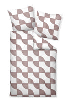 bettwaesche janine taupe kreise mako satin
