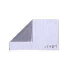 joop badematte doubleface weiß silber