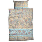 bettwaesche casatex ornamente blumen beige 