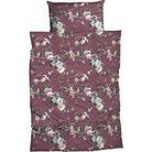 bettwaesche belana rot blumen blueten
