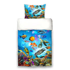 Schwanberg Bettwäsche Under Water Renforcé Softtouch Wendeoptik Ozean Meer Meeresbewohner