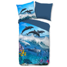 deckenbezug kssenbezug trendy bedding delfine ozean renforcé