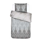 bettwaesche gemustert ornamente grau