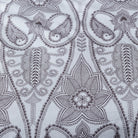 bettwaesche gemustert ornamente grau