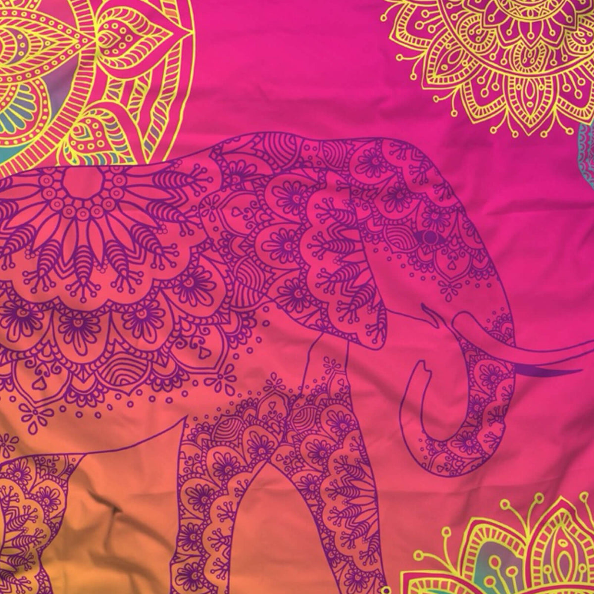 Sister S. Bettwäsche Noida Bunt Elefant Mandala 