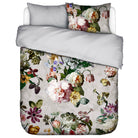 bettwaesche essenza grau blume baumwollsatin