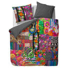 Essenza Bettgarnitur Noida Multi Satin Patchwork Digitaldruck Blumen Geblümt
