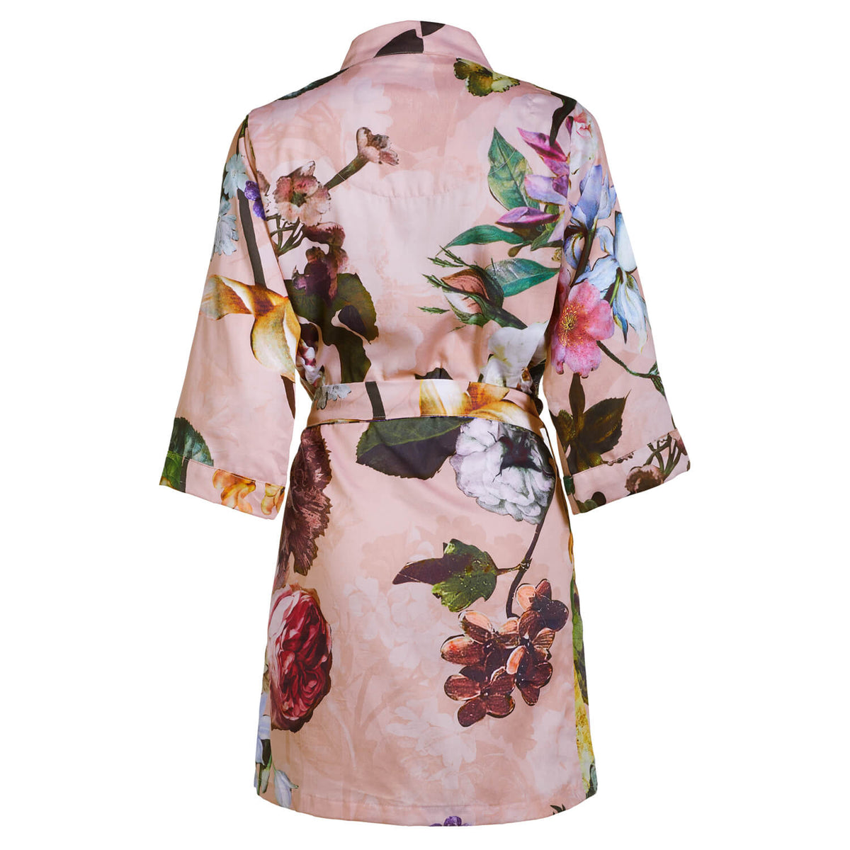 ESSENZA Kimono Morgenmantel Fleur Rose Blumen Blüten Rosen Pflanzen 