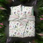 bettwaesche estella blumen wasserfarben bunt mako satin