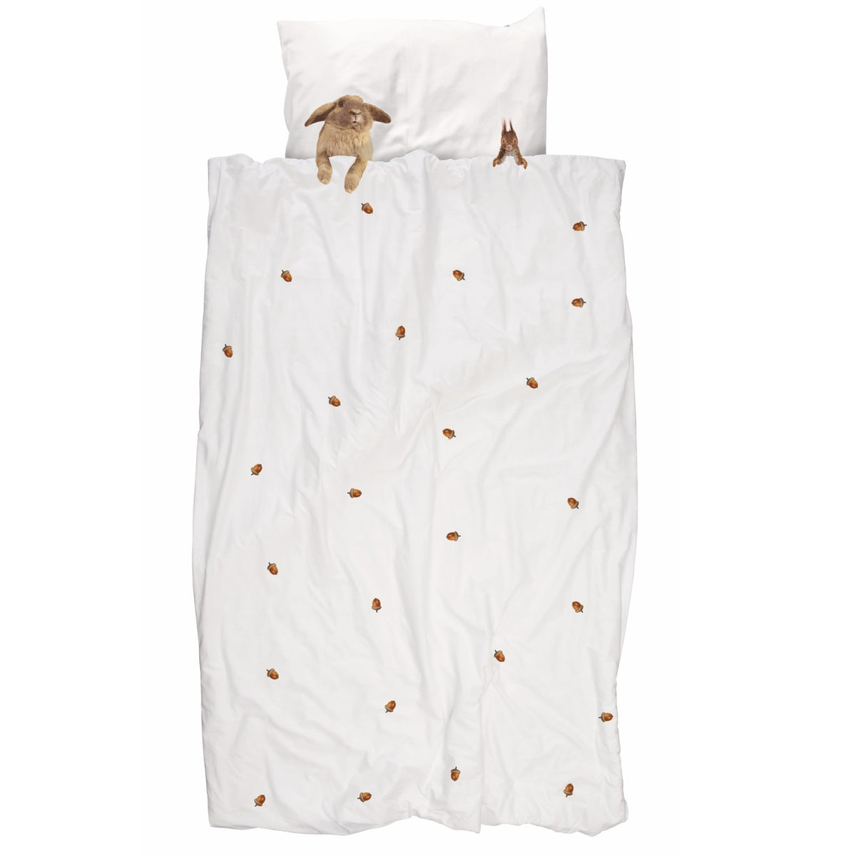 Snurk Bettwäsche Furry Friends Flanell Hase