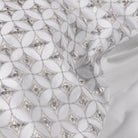 Essenza Bettwäsche Hildes white Perkal Detail Aufnahme