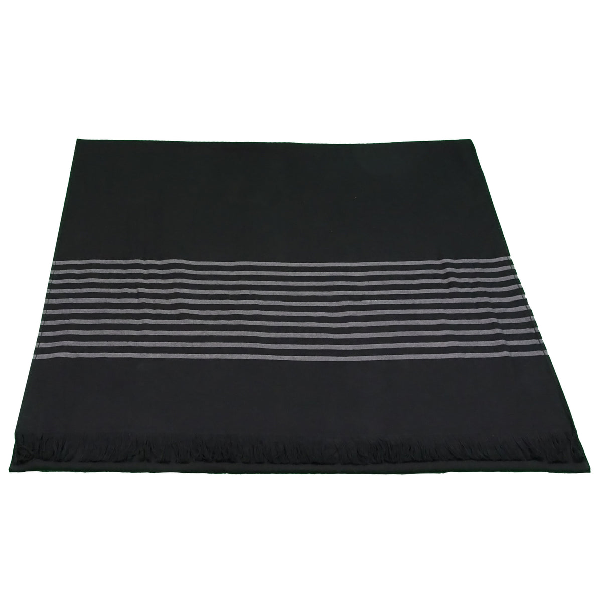 Casatex Hamamtuch Streifen 100x180 cm schwarz