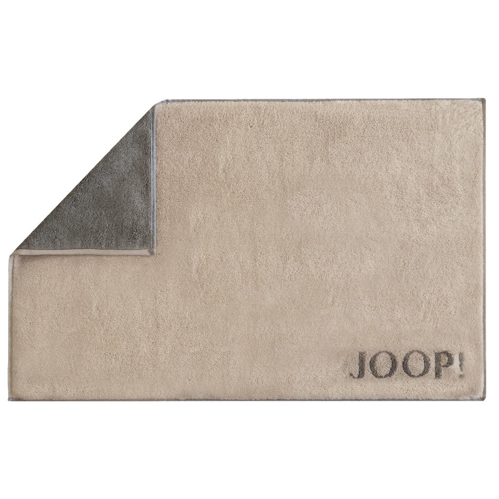 joop badematte doubleface sand graphit