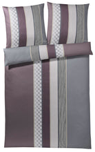 joop bettwaesche cornflower stripes deep wine 4069-01 mako satin