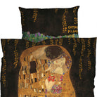gustav klimt bettwaesche liebespaar baumwolle satin