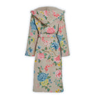 pip studio bademantel good evening khaki blumen